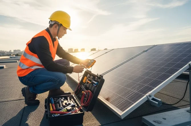Assistência Técnica de Sistemas Fotovoltaicos