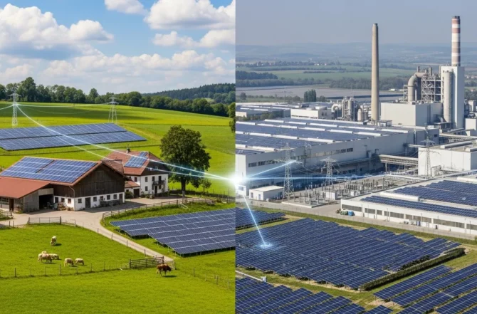 Energia Solar para uso Rural e Indústrias