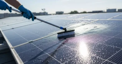 Limpeza dos Módulos Fotovoltaicos