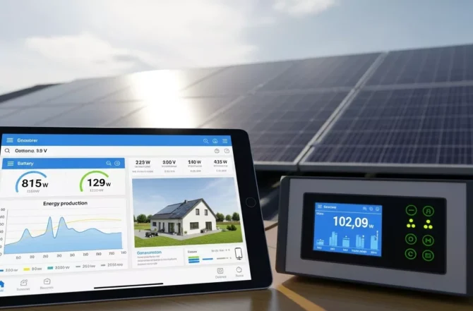 Monitoramento de Sistema de Energia Fotovoltaica